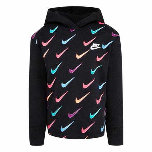 Sweatshirt til Børn Nike Nsw Sort 2-3 år