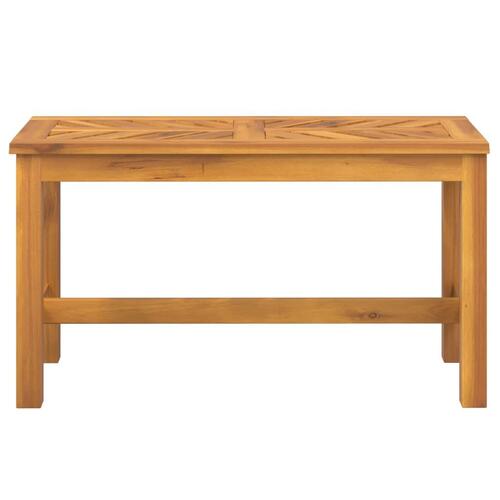Havebænk 80 cm massivt akacietræ
