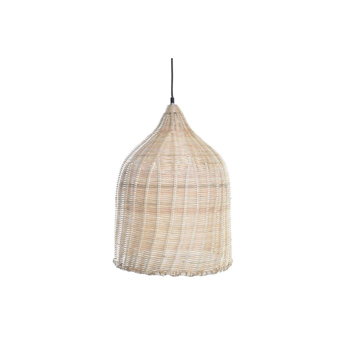 Loftslampe Natur Rattan 40 x 40 x 51 cm 50 W
