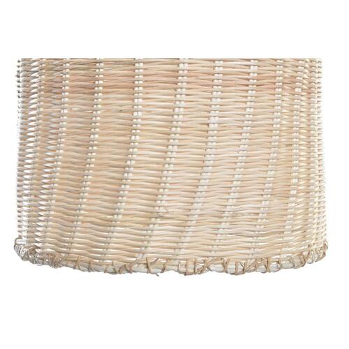 Loftslampe Natur Rattan 40 x 40 x 51 cm 50 W