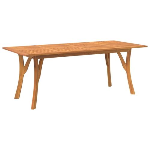 Havebord 200x90x75 cm massivt akacietræ