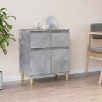 Skænk 60x35x70 cm konstrueret træ betongrå