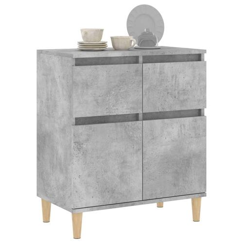 Skænk 60x35x70 cm konstrueret træ betongrå
