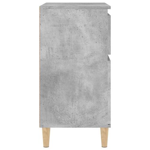 Skænk 60x35x70 cm konstrueret træ betongrå