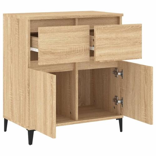 Skænk 60x35x70 cm konstrueret træ sonoma-eg