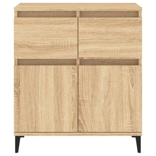 Skænk 60x35x70 cm konstrueret træ sonoma-eg