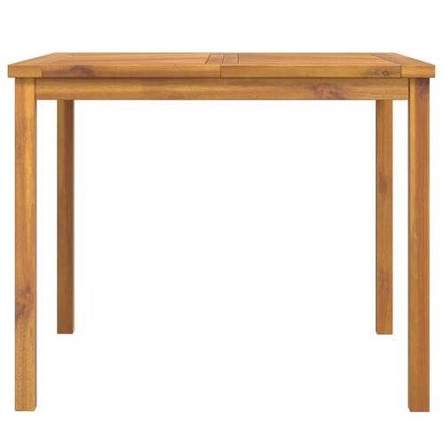 Havebord 90x90x74 cm massivt akacietræ