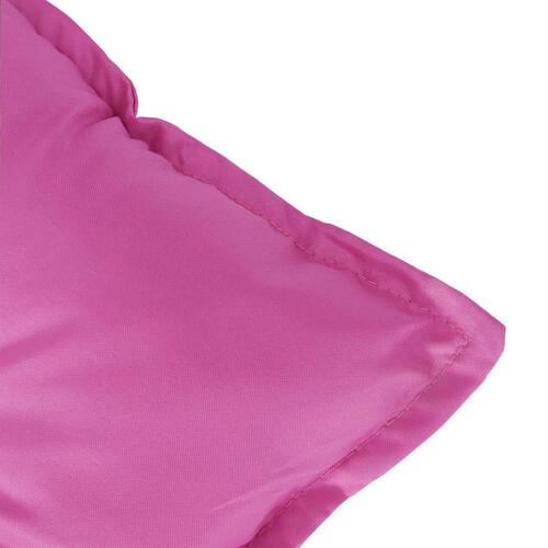 Stolehynder 4 stk. 50x50x7 cm oxfordstof pink