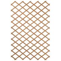 haveespalier 50x150 cm træ naturfarvet