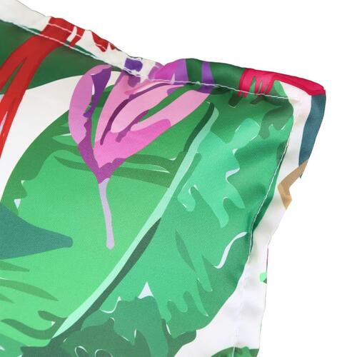 Stolehynder 6 stk. 50x50x7 cm oxfordstof flerfarvet