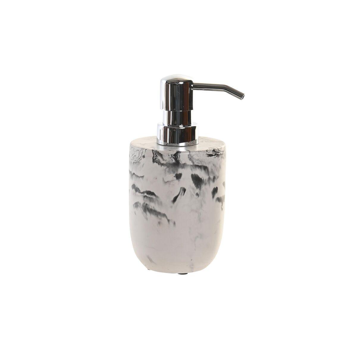 Sæbedispenser Sort Cement Hvid
