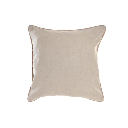 Pude 50 x 15 x 50 cm Beige Pink Aluminium Traditionel 50 x 1 x 50 cm