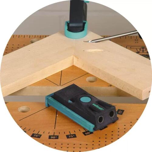 Wolfcraft jig-sæt boreskabelon til skjulte samlinger Torx 4642100