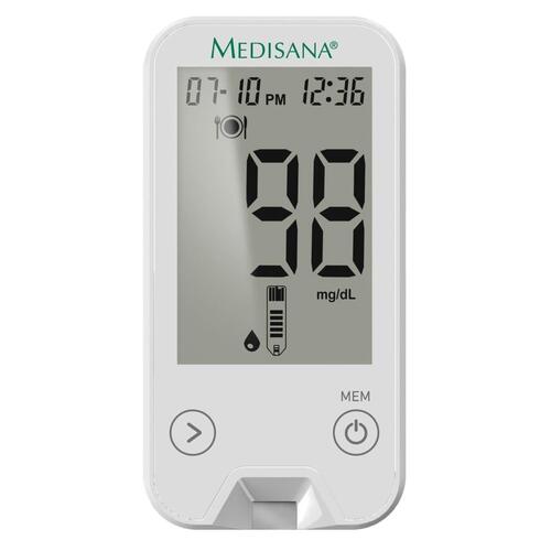 blodsukkerapparat MediTouch 2 mg/dL hvid