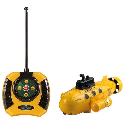 Happy People legetøjs-ubåd med fjernbetjening Underwater Explorer 26 cm