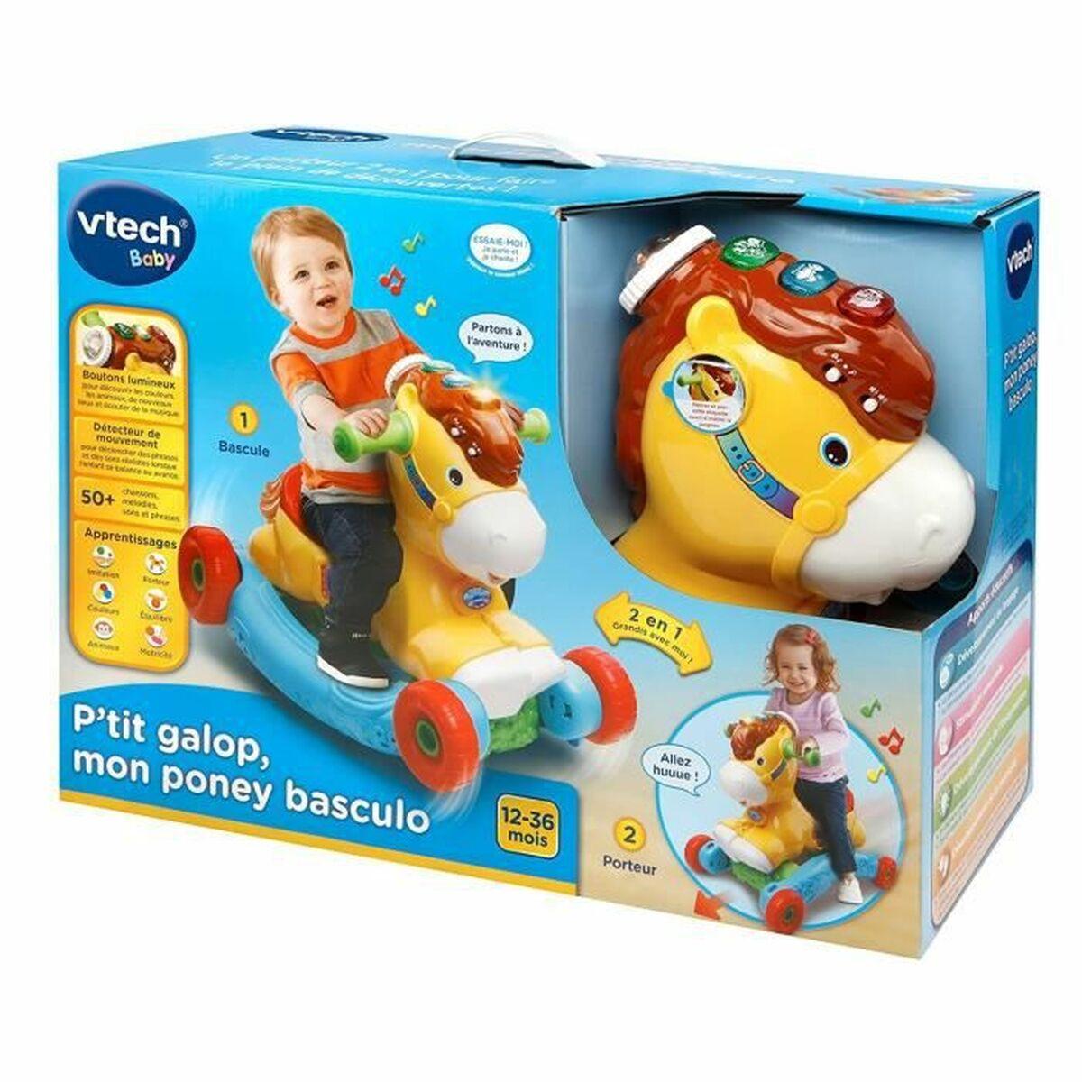 Gå Vogne Vtech P'Tit Galop, My Pony Basculo Gyngestol Musical + 1 år