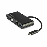 USB Hub Startech DKT30CVAGPD Sort