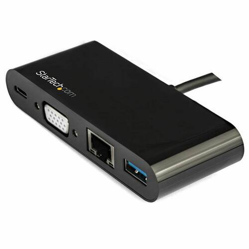 USB Hub Startech DKT30CVAGPD Sort