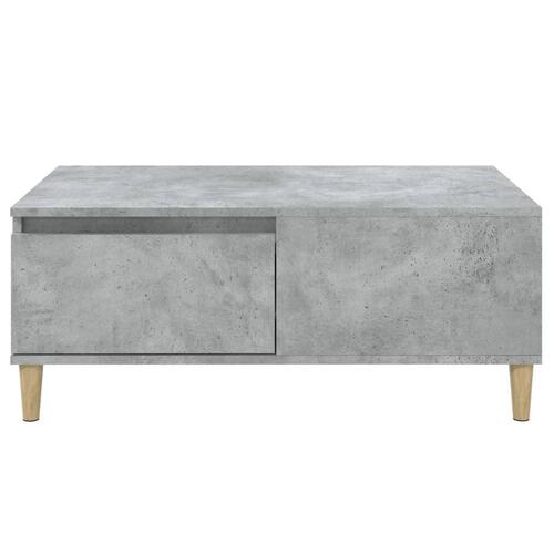 Sofabord 90x50x36,5 cm konstrueret træ betongrå