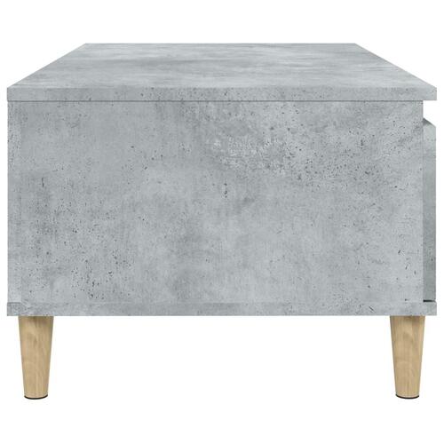 Sofabord 90x50x36,5 cm konstrueret træ betongrå