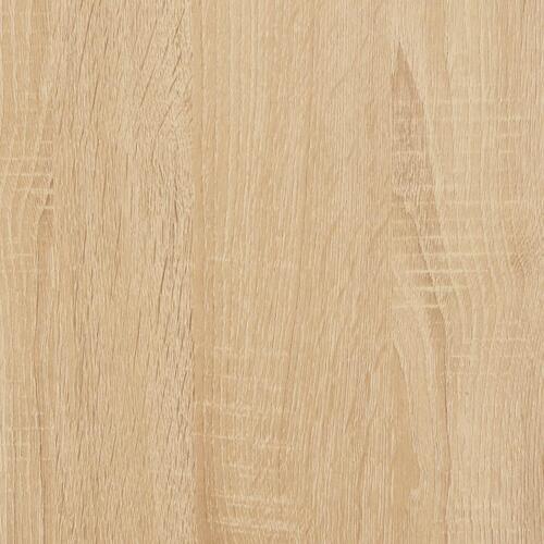 Sengeborde 2 stk. 40x35x70 cm konstrueret træ sonoma-eg