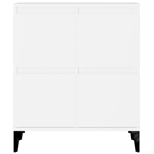 Skænk 60x35x70 cm konstrueret træ hvid