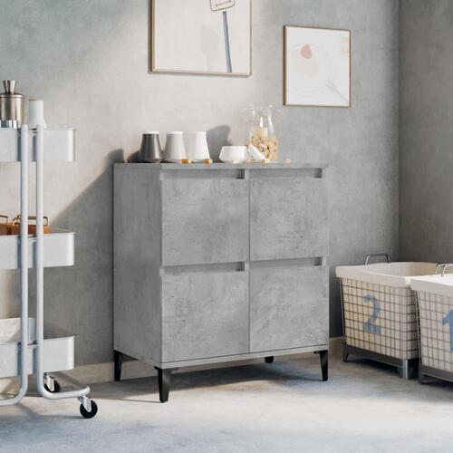 Skænk 60x35x70 cm konstrueret træ betongrå