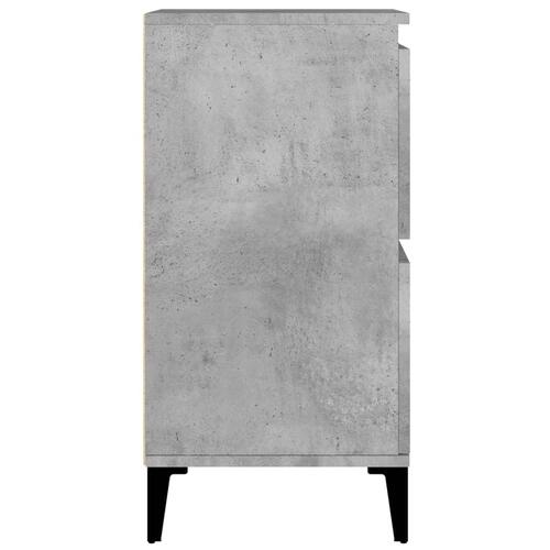 Skænk 60x35x70 cm konstrueret træ betongrå