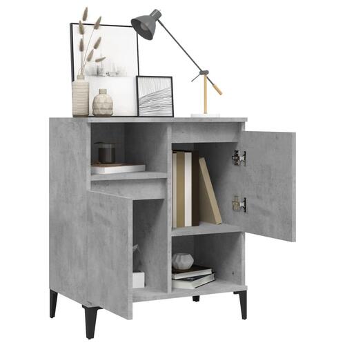 Skænk 60x35x70 cm konstrueret træ betongrå