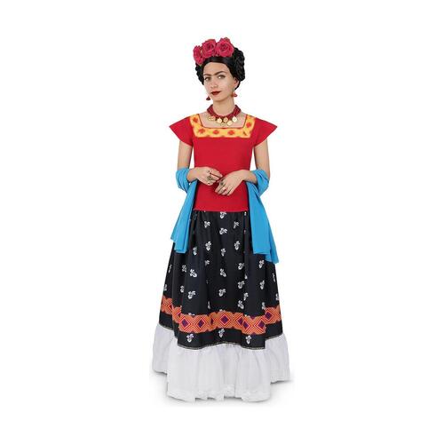 Kostume til voksne Frida Kahlo (3 Dele) S