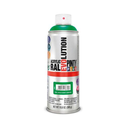 Pintyplus Evolution spraymaling RAL 6029 Mint Green 400 ml