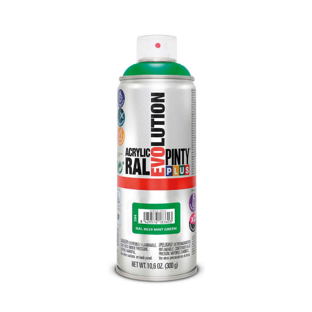 Pintyplus Evolution spraymaling RAL 6029 Mint Green 400 ml