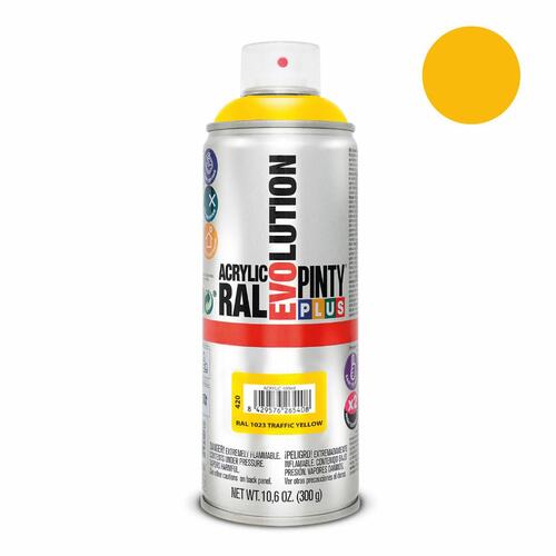 Spraymaling Pintyplus Evolution RAL 1023 300 ml Traffic Yellow