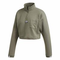 Hættetrøje til Kvinde Adidas Originals Cropped 36
