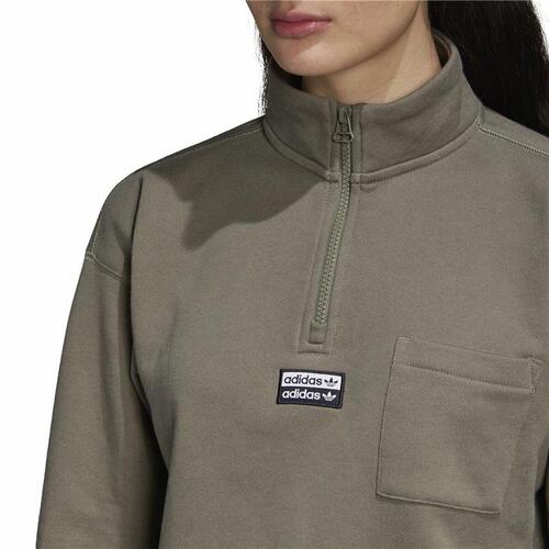 Hættetrøje til Kvinde Adidas Originals Cropped 36