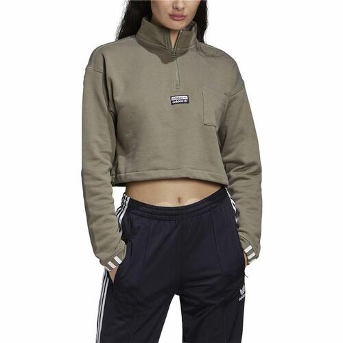 Hættetrøje til Kvinde Adidas Originals Cropped 36