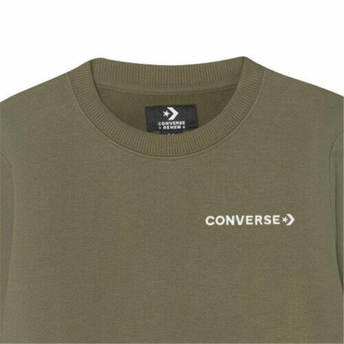 Sweaters uden Hætte til Børn Converse WordMark 8-10 år