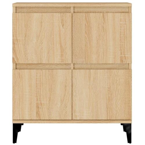 Skænk 60x35x70 cm konstrueret træ sonoma-eg