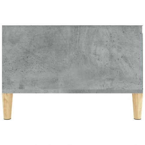 Sofabord 55x55x36,5 cm konstrueret træ betongrå