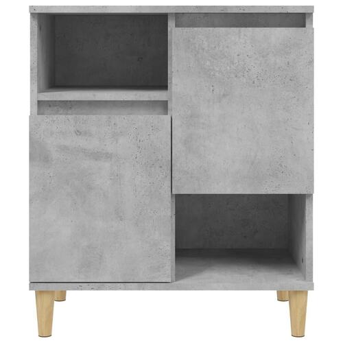 Skænke 2 stk. 60x35x70 cm konstrueret træ betongrå