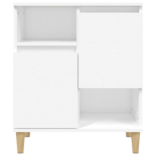 Skænke 2 stk. 60x35x70 cm konstrueret træ hvid
