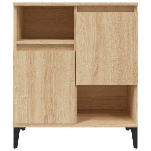 Skænke 3 stk. 60×35×70 cm i konstrueret træ - sonoma-eg