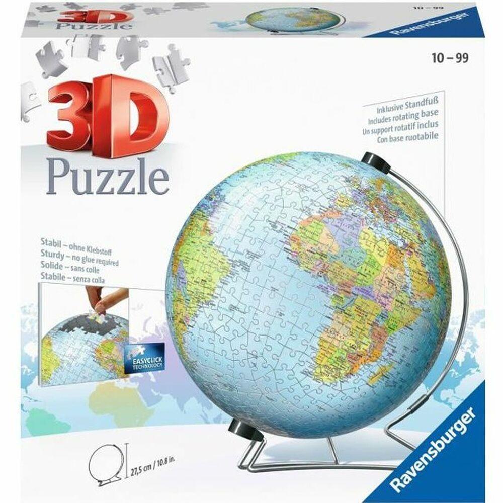 Ravensburger 3D puslespil - Globus, 540 brikker