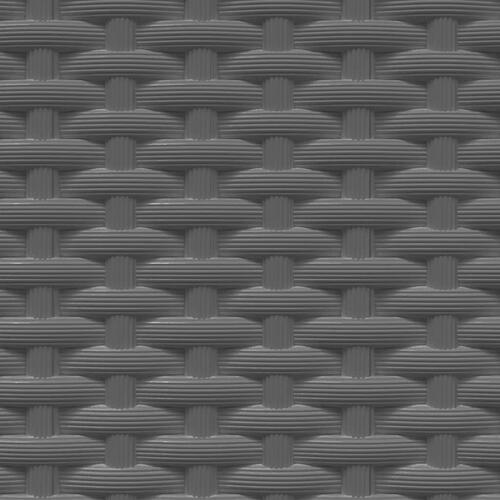 Plantekasser 2 stk. 30x30x37 cm polypropylen sort