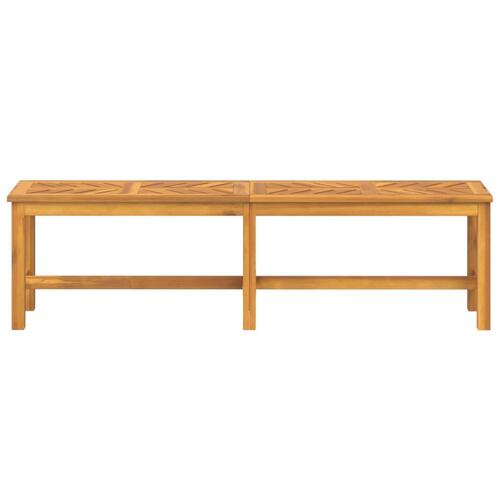 Havebænk 150 cm massivt akacietræ