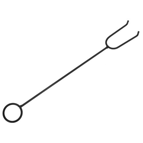 Bålfad med ildrager 50 cm XXL stål