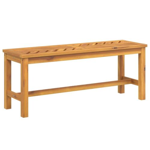 Havebænk 110 cm massivt akacietræ