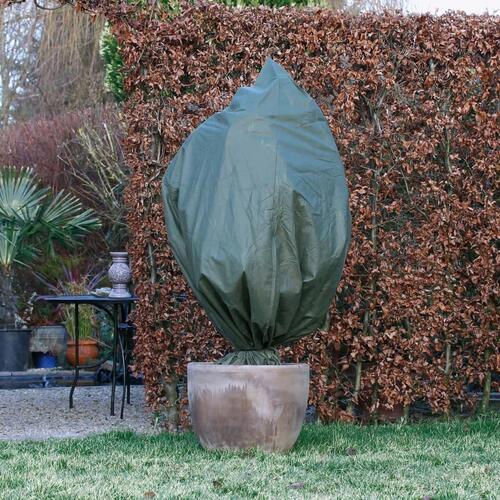 Nature frostdækkener 2 stk. 150x75 cm 50 g/m² fleece grøn