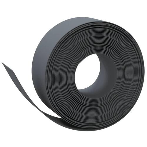 Græskant 10 m 20 cm polyethylen grå