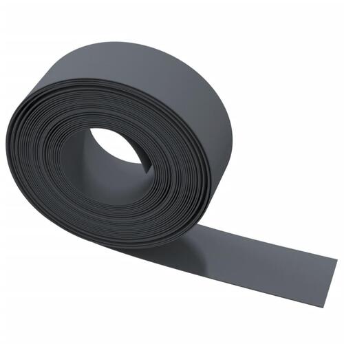 Græskant 10 m 20 cm polyethylen grå
